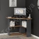 Corner Çalışma Masası Kemençe Antrasit