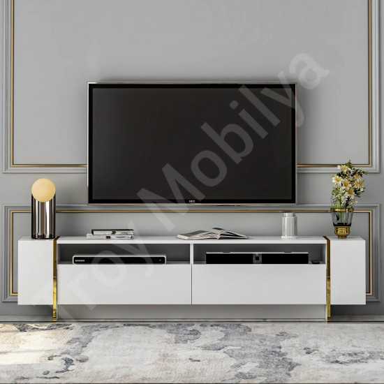 Angel TV Ünitesi Beyaz