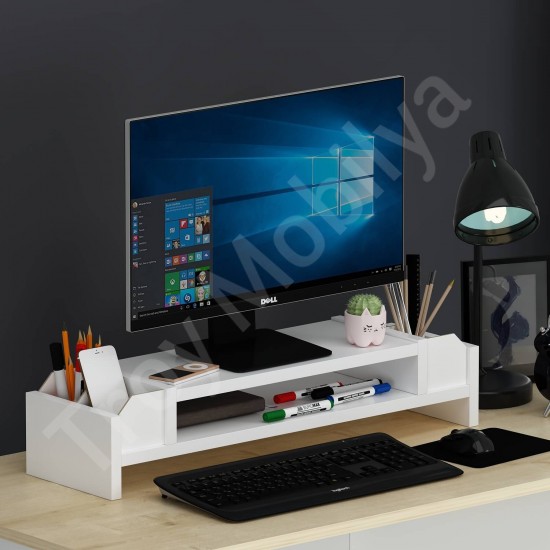 Çınar Monitör Yükselticisi Beyaz